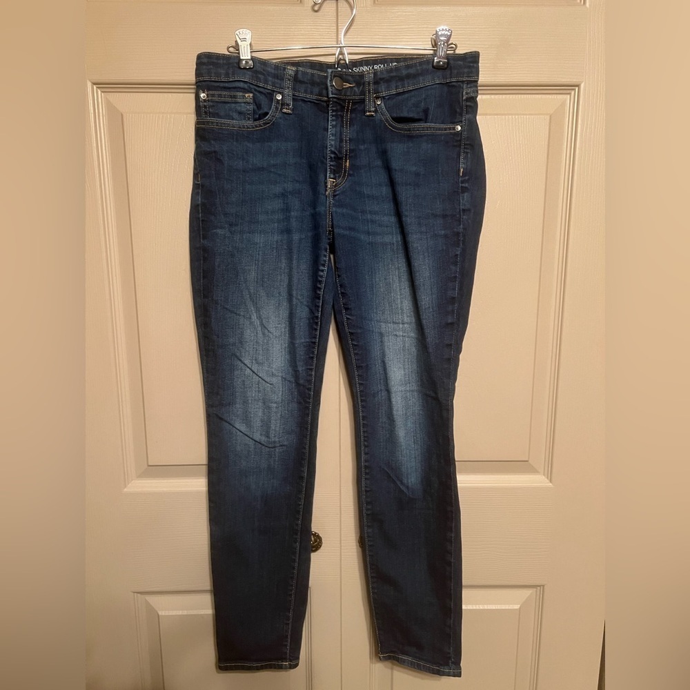 GAP Women's Dark Blue Skinny Jeans
